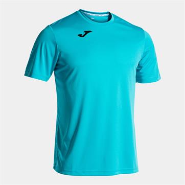 Joma Combi Short Sleeve T-Shirt - Fluo Turquoise