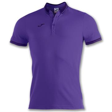 Joma Bali II Cotton Polo Shirt - Violet