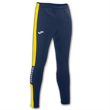 Joma Champion IV Contrast Poly Pants (Skinny Fit) - Navy/Yellow