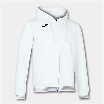 Joma Campus III Full Zip Hooded Jacket - White