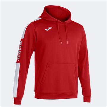 Joma Champion IV Hooded Sweatshirt - Red/White