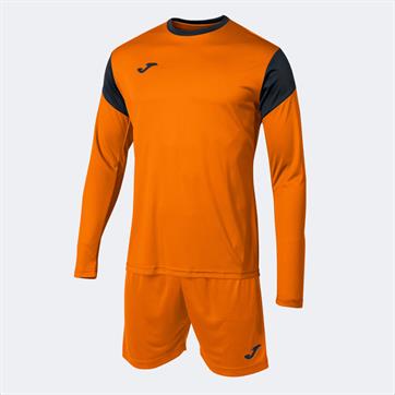 Joma Phoenix Goalkeeper Set (Long Sleeve Shirt & Short) - Orange/Black