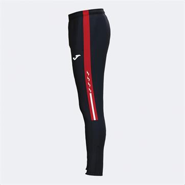 Joma Olimpiada Long Pants (Regular Fit) (Pockets With Zips) - Black/Red