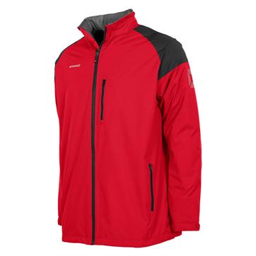 Stanno Centro All Season (Fleece Lined) Jacket **DISCONTINUED** - Red/Black