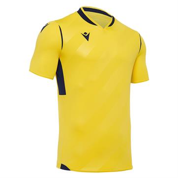 Macron Kimah Short Sleeve Shirt - Yellow/navy