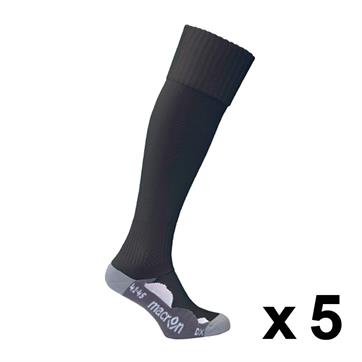 Macron Rayon Sock (Pack x 5) - Black