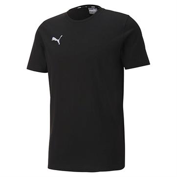 Puma Goal Casuals Cotton T-Shirt - Black
