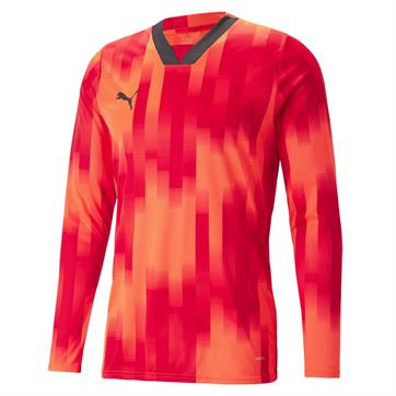 Puma TeamTARGET Long Sleeve GK Shirt - Ngry Red