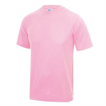 Cool Polyester AWDis T-Shirt - Baby Pink