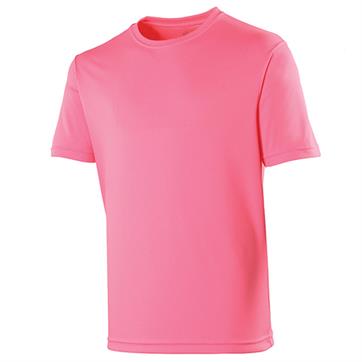 Cool Polyester AWDis T-Shirt - Electric Pink