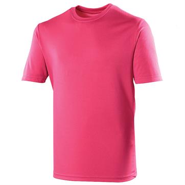Cool Polyester AWDis T-Shirt - Hot Pink ---