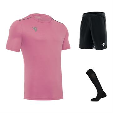 Macron Rigel Short Sleeve Full Kit Set - Pink
