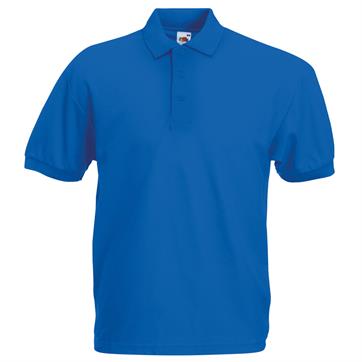 Plain Cotton Polo Shirt - Royal Blue