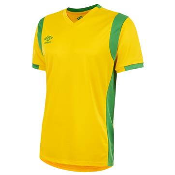 Umbro Spartan Shirt (Short Sleeve) - Yellow/Emerald