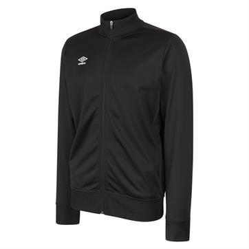 Umbro Club Essential Full Zip Poly Jacket - Black
