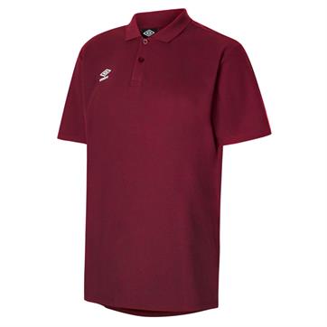 Umbro Club Essential Polo Shirt - New Claret