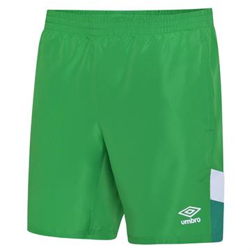 Umbro Pro Club Training Shorts **Last year of supply** - Emerald/White