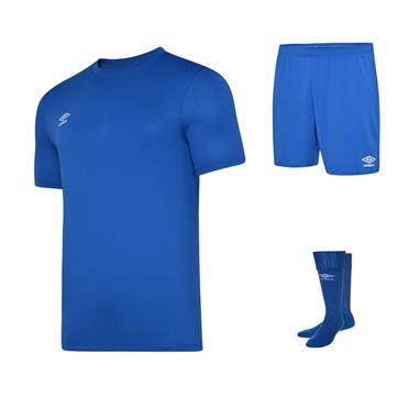 Umbro Club Short Sleeve Full Kit Set - Royal