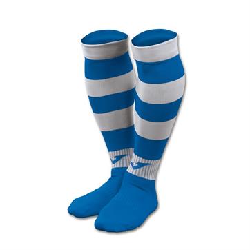 Joma Zebra Football Socks (Pack of 4) - Royal/White