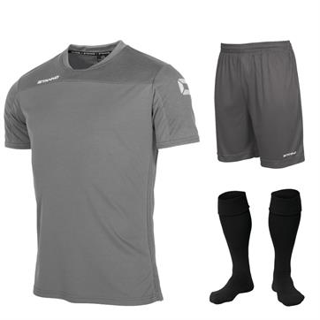 Stanno Pride Short Sleeve Kit Set - Grey/White