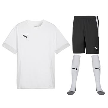 Puma team GOAL Full Kit Bundle of 10 (Short Sleeve) - White/Black