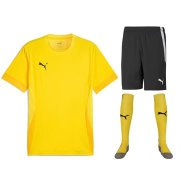 Puma team GOAL Full Kit Bundle of 10 (Short Sleeve) - Yellow/Black