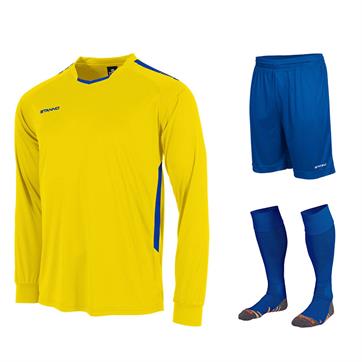 Stanno First Long Sleeve Kit Set - Yellow/Royal