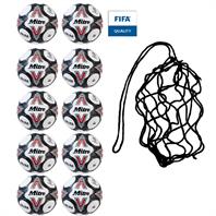 Net of 10 Mitre Delta Evo FIFA Quality Match Football (5)