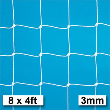 Harrod 3mm Heavy Duty Goal Nets (PAIR) (8 x 4ft) (2.44m x 1.22m)