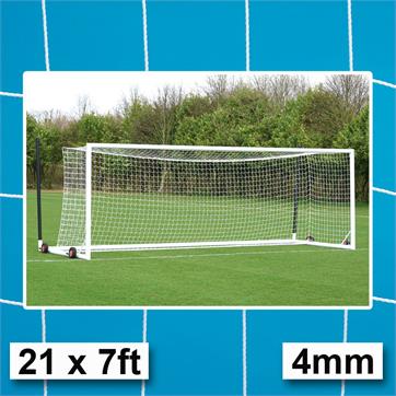 Harrod 4mm Euro Portagoal Box Section Goal Nets (PAIR) (21 x 7ft)