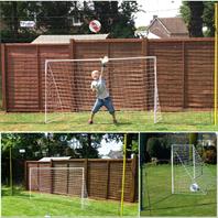 Open Goaaal Portable All-In-One Rebounder, Backstop & Football Goal (Three Sizes)