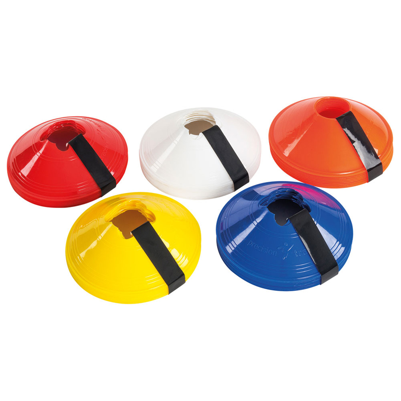 Precision Coloured Sports Fitness Markers (Set of 10)