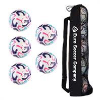 Tube of 5 Puma Premier League Stellar Orbita Cup Match Ball 26/27 (Sizes 3,4,5)
