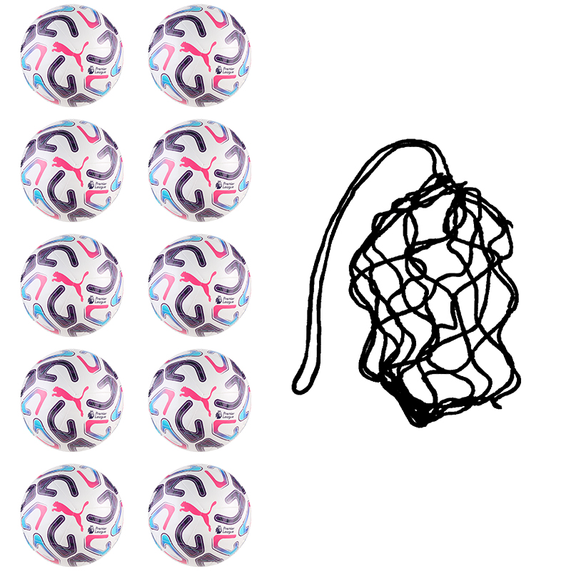 Net of 10 Puma Premier League Replica Stellar Training Ball *NEW 26/27 (Sizes 3,4,5)