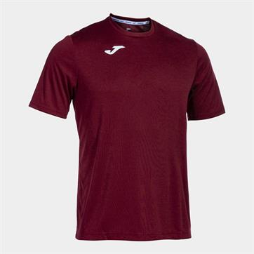 Joma Combi Short Sleeve T-Shirt - Burgundy