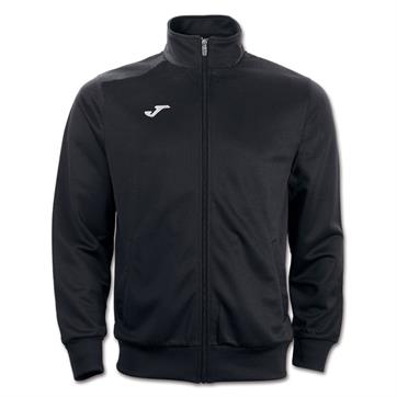 Joma Combi Gala Full Zip Poly Jacket - Black