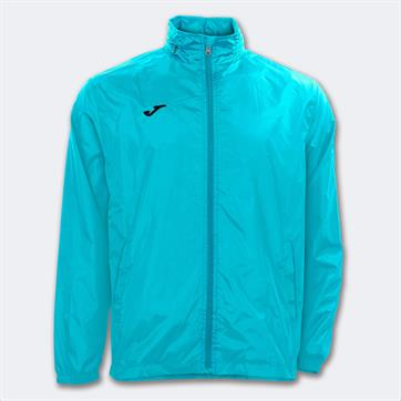 Joma Iris Mesh Lined Rain Jacket - Fluo Turquoise