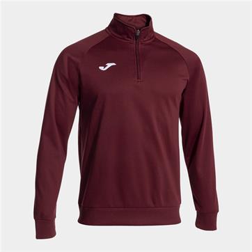 Joma Combi Faraon Half Zip Poly Top - Burgundy