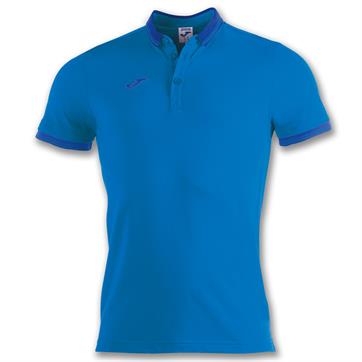 Joma Bali II Cotton Polo Shirt - Royal