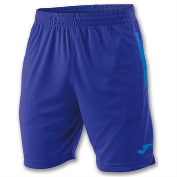 Joma Miami Polyester Training Short (With pockets/NO Zips) - Royal