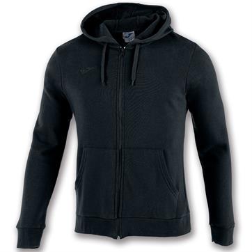 Joma Argos II Full Zip Hooded Sweatshirt **DISCONTINUED** - Black