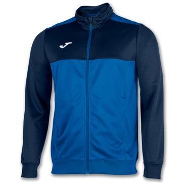 Joma Winner Full Zip Poly Jacket - Royal/Navy