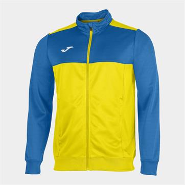 Joma Winner Full Zip Poly Jacket - Royal/Yellow