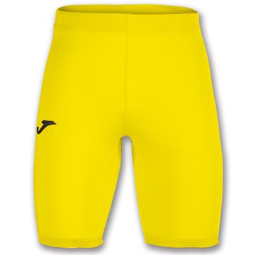 Joma Brama Academy Thermal Shorts - Yellow