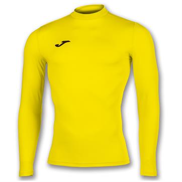 Joma Brama Academy L/S Thermal Shirt - Yellow