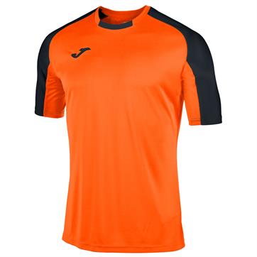 Joma Essential Short Sleeve Shirt **DISCOUNTED** - Orange/Black