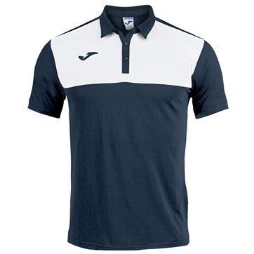 Joma Winner Cotton Polo Shirt **DISCONTINUED** - Dark Navy/White