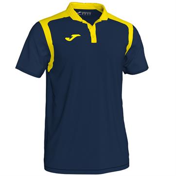 Joma Champion V Polo Shirt **DISCOUNTED** - Dark Navy/Yellow