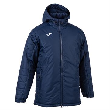 Joma Cervino Padded Fleece Lined Rain Jacket - Dark Navy