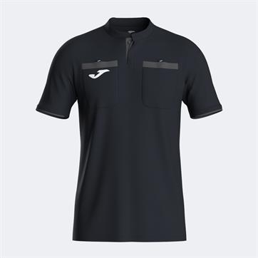 Joma Respect II Referee S/S Shirt - Black/Anthracite